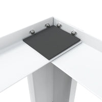 Supporto Doppio per Lavatrice e Asciugatrice Bianco