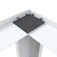 Supporto Doppio Lavatrice e Asciugatrice con Cassetti Bianco 51195