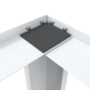 Supporto Doppio Lavatrice e Asciugatrice con Cassetti Bianco 51195