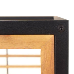 Sedie da Giardino con Cuscini 2 pz in Legno Acacia Grigio Scuro 46508