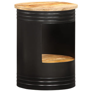 Tavolino da Salotto 43x55 cm in Legno Massello di Mango 287487