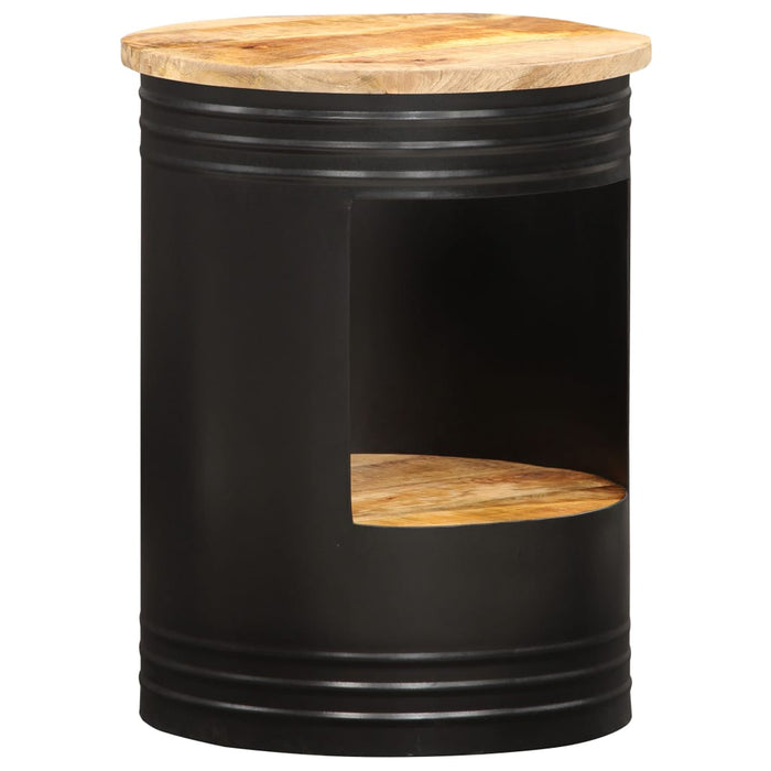 Tavolino da Salotto 43x55 cm in Legno Massello di Mango 287487