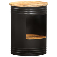 Tavolino da Salotto 43x55 cm in Legno Massello di Mango 287487