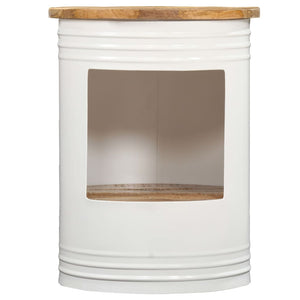 Tavolino da CaffÃ¨ 43x55 cm in Legno Massello di Mango cod mxl 9615