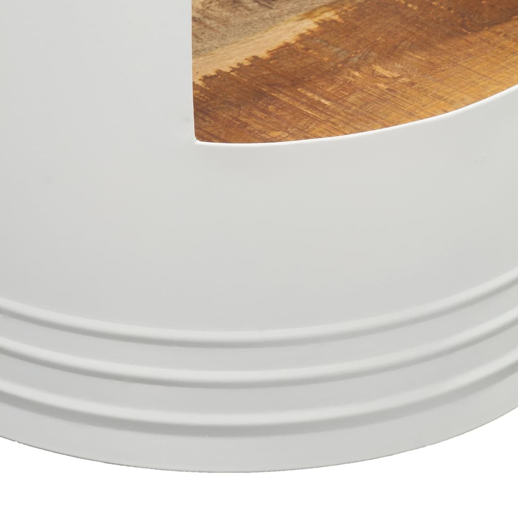 Tavolino da CaffÃ¨ 43x55 cm in Legno Massello di Mango cod mxl 9615