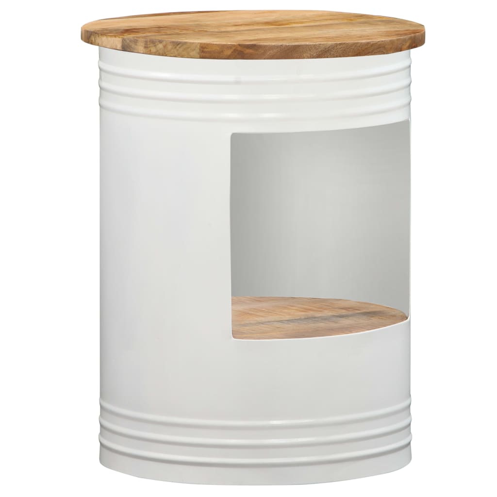 Tavolino da CaffÃ¨ 43x55 cm in Legno Massello di Mango cod mxl 9615