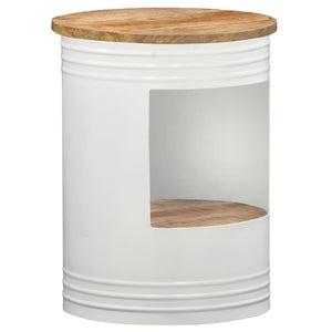 Tavolino da CaffÃ¨ 43x55 cm in Legno Massello di Mango cod mxl 9615