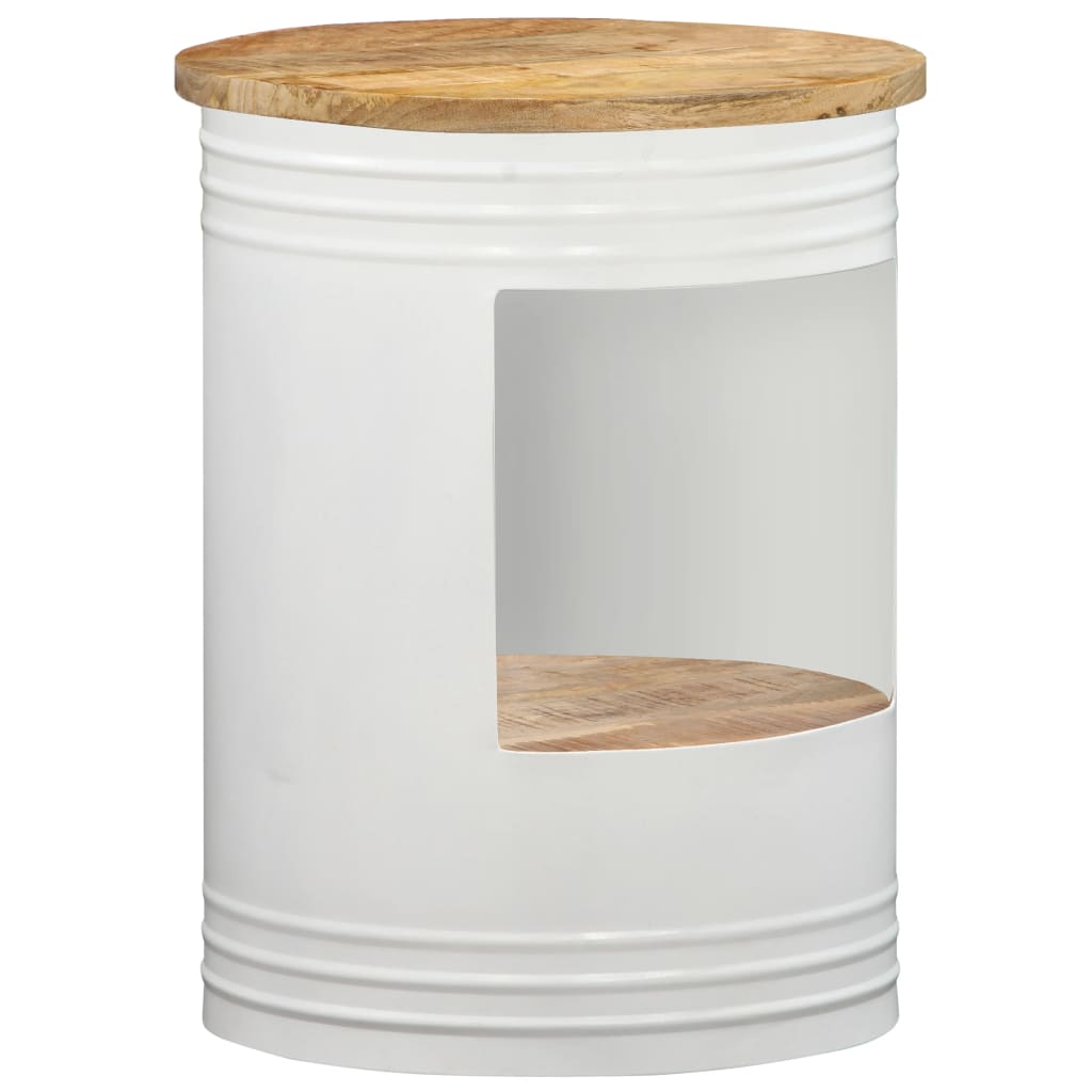 Tavolino da CaffÃ¨ 43x55 cm in Legno Massello di Mango cod mxl 9615