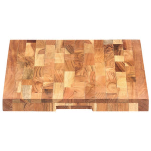 Tagliere 60x40x4 cm in Legno Massello di Acacia 286570