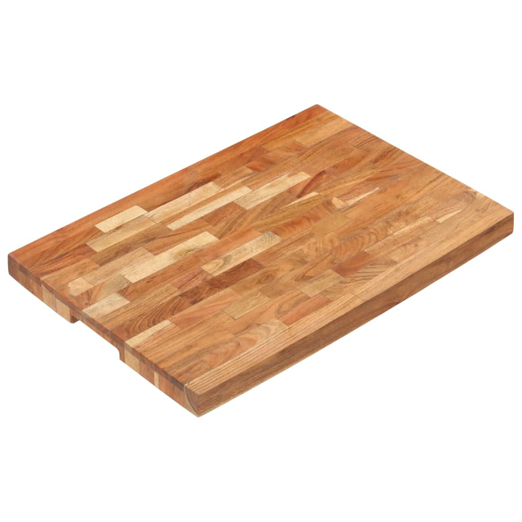 Tagliere 60x40x4 cm in Legno Massello di Acacia 286570
