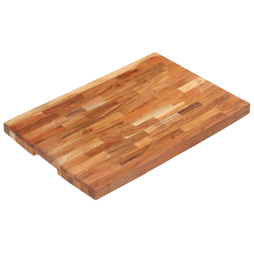 Tagliere 60x40x4 cm in Legno Massello di Acacia 286570