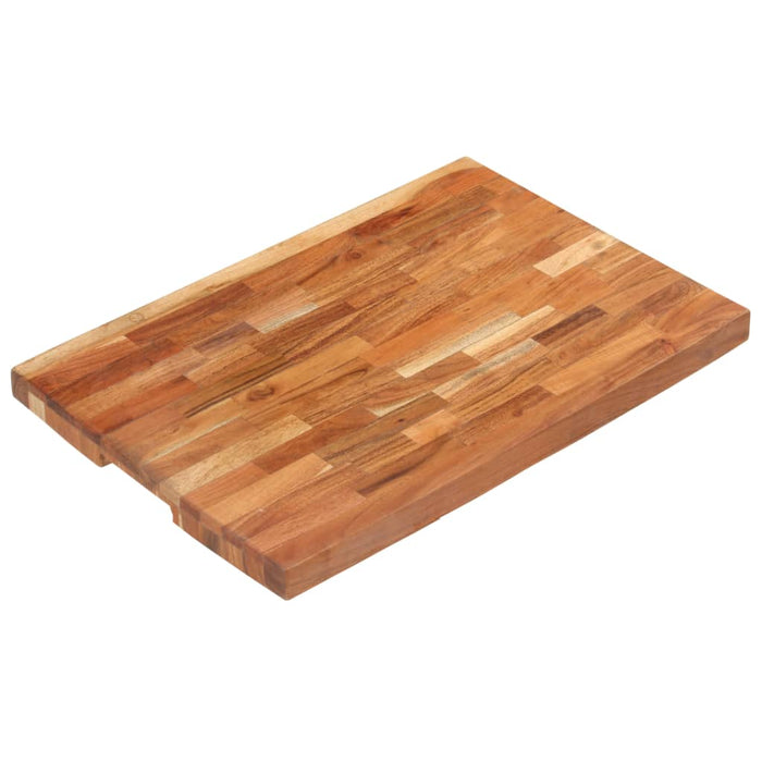 Tagliere 60x40x4 cm in Legno Massello di Acacia 286570