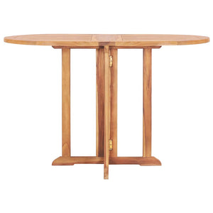 Tavolo Pieghevole a Farfalla 120x70x75 cm in Massello di Teak 49002