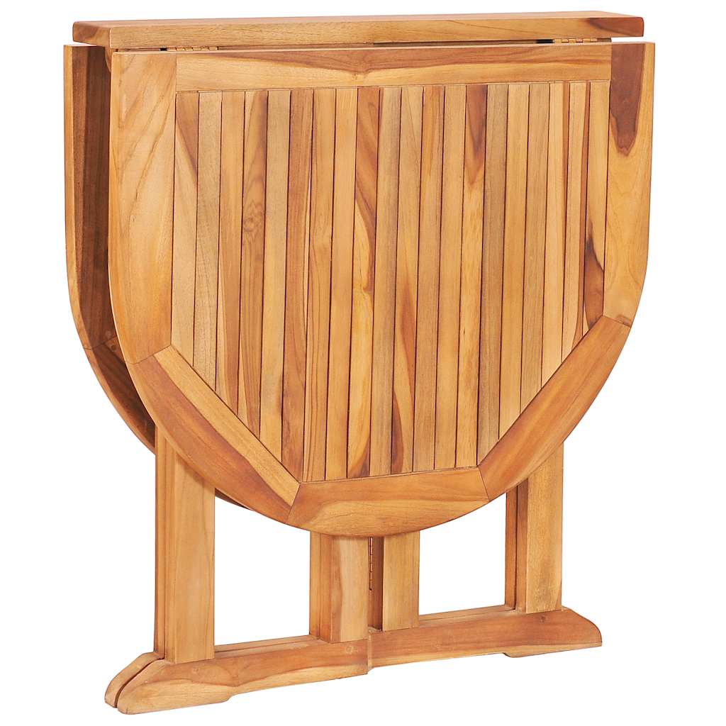 Tavolo Pieghevole a Farfalla 120x70x75 cm in Massello di Teak 49002