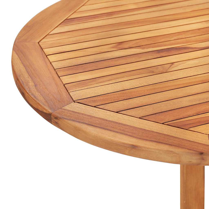 Tavolo Pieghevole a Farfalla 120x70x75 cm in Massello di Teak 49002