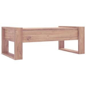 Tavolino da CaffÃ¨ 110x60x40 cm in Legno Massello di Teak cod mxl 24378
