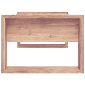 Tavolino da CaffÃ¨ 110x60x40 cm in Legno Massello di Teak cod mxl 24378