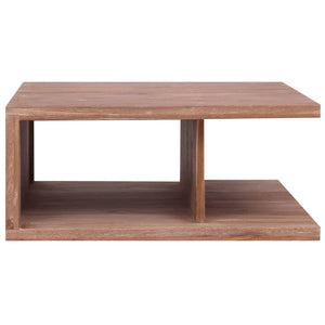 Tavolino da Salotto 70x70x30 cm in Legno Massello di Teak 287898