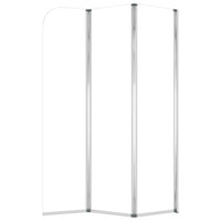 Cabine da Bagno 2 pz 104x130 cm in Vetro Temperato Trasparente 146228