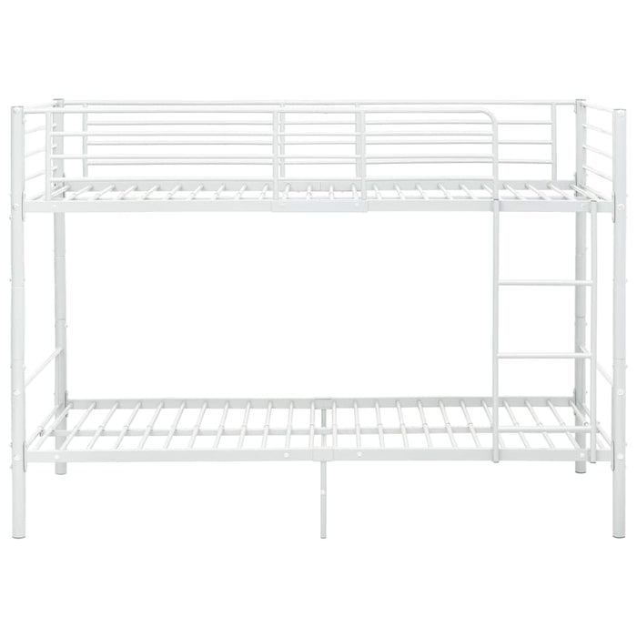 Letto a Castello Bianco in Metallo 90x200 cm cod mxl 64710