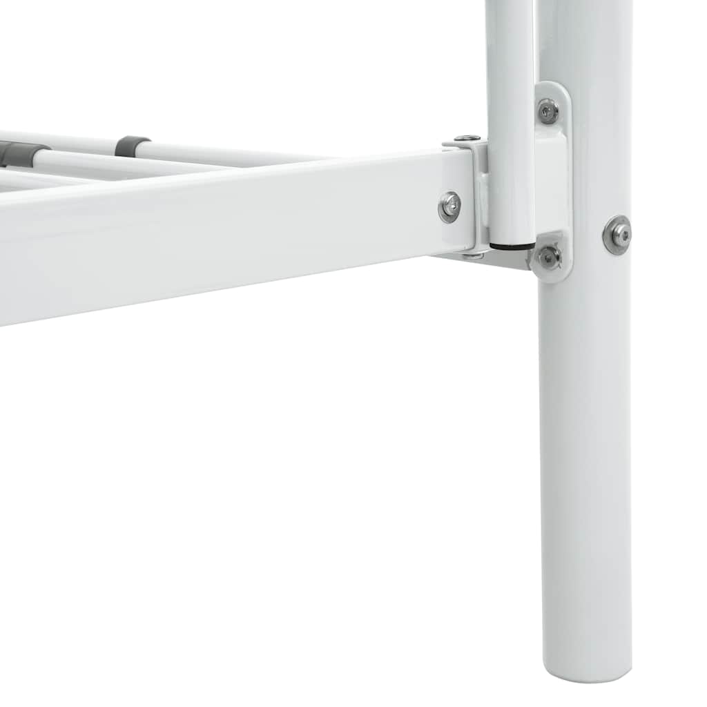 Letto a Castello Bianco in Metallo 90x200 cm cod mxl 64710