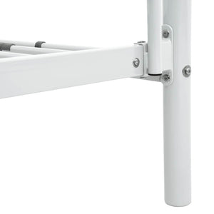 Letto a Castello Bianco in Metallo 90x200 cm cod mxl 64710