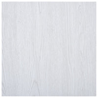 Listoni per Pavimenti Autoadesivi in PVC 5,11 mÂ² Bianchi  cod mxl 51969