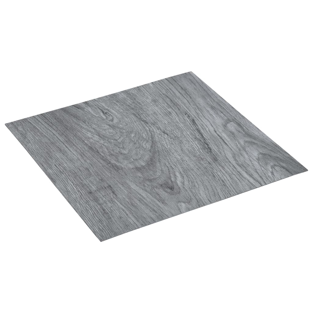 Listoni per Pavimenti Autoadesivi 5,11 mÂ² in PVC Grigio Chiaro cod mxl 47915