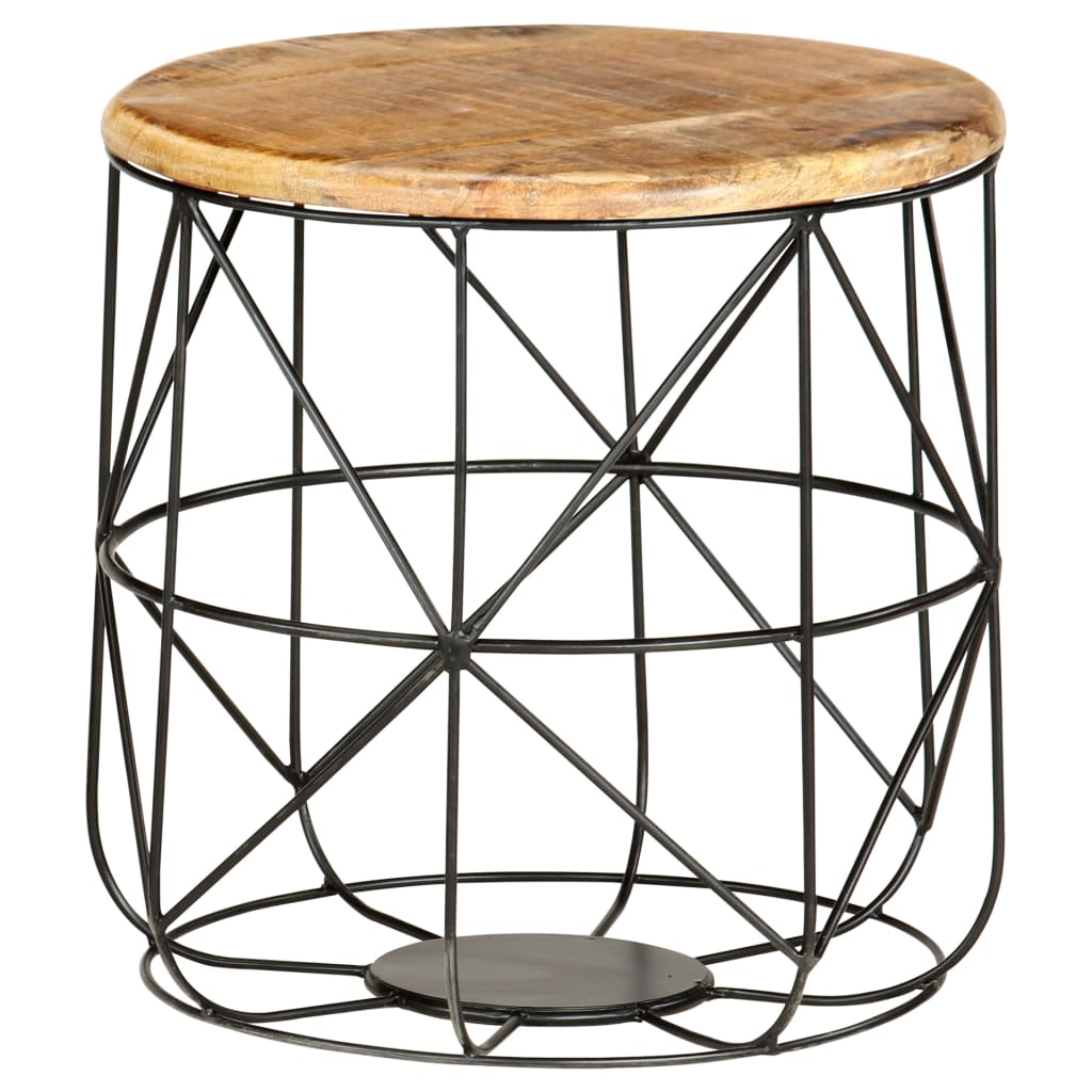 Tavolini da CaffÃ¨ 2 pz in Legno Massello di Mango cod mxl 26682