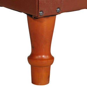 Poltrona Marrone in Vera Pelle  cod mxl 17311