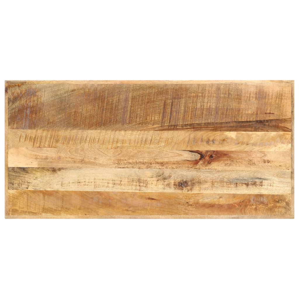 Tavolo da Bar 120x58x107 cm in Legno Ruvido di Mango 286611