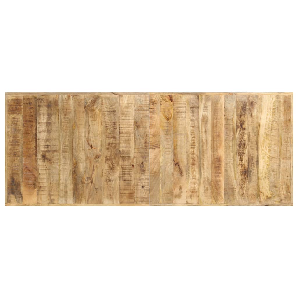 Tavolo da Bar 180x70x107 cm in Legno Ruvido di Mango 286613