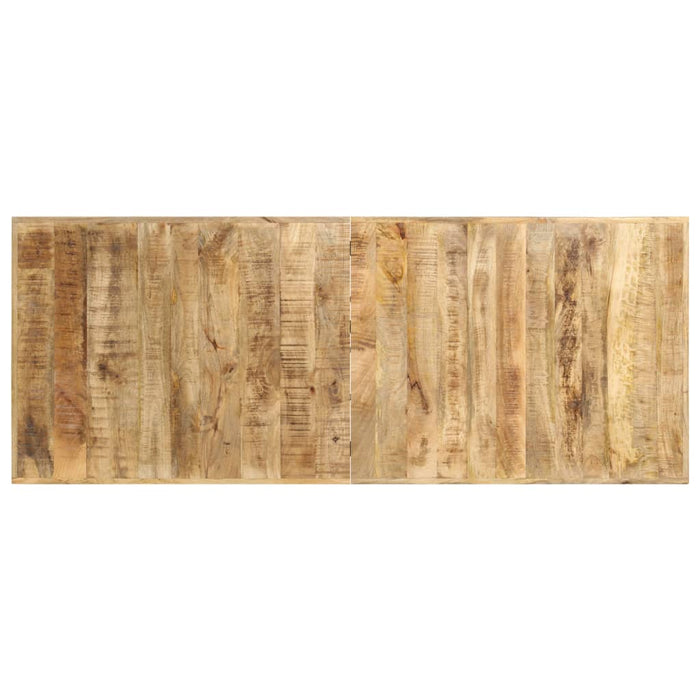 Tavolo da Bar 180x70x107 cm in Legno Ruvido di Mango 286613