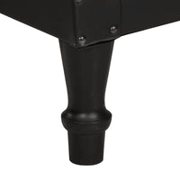 Poltrona a Pozzetto Nera in Vera Pelle di Capra 286617