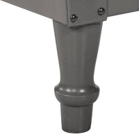 Poltrona a Pozzetto Grigia in Vera Pelle di Capra 286618