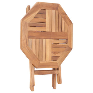 Tavolo da Giardino Pieghevole 45x45x45 cm in Legno di Teak cod mxl 34394