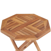 Tavolo da Giardino Pieghevole 45x45x45 cm in Legno di Teak cod mxl 34394