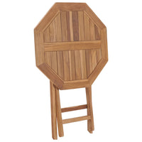 Tavolo da Giardino Pieghevole 60x60x75 cm in Massello di Teak cod mxl 34208