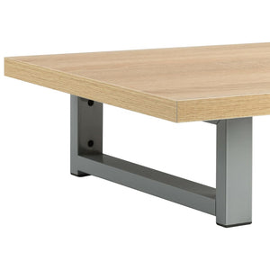 vidaXL Set Mobili da Bagno 2 pz Ceramica Rovere