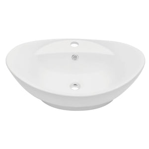 vidaXL Set Mobili da Bagno 2 pz Ceramica Rovere