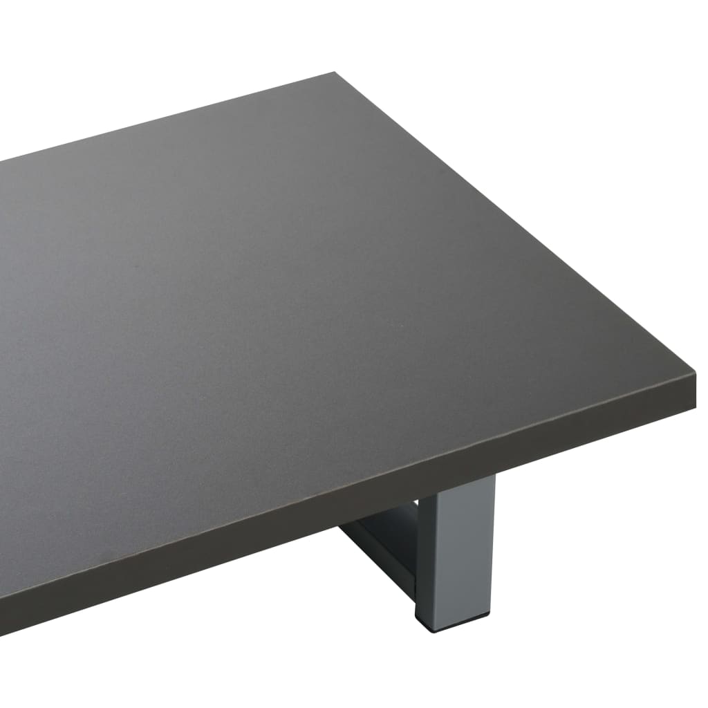 Set Mobili da Bagno 2 pz Ceramica Grigio 279334