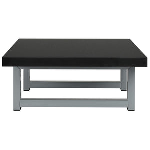 Set Mobili da Bagno 2 pz Ceramica Nero 279335