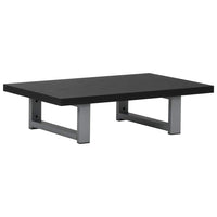 Set Mobili da Bagno 2 pz Ceramica Nero