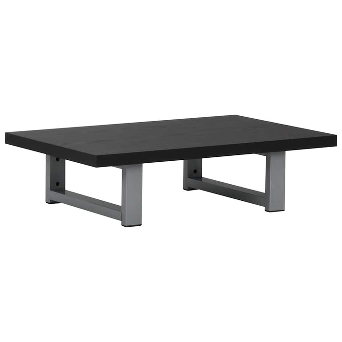 Set Mobili da Bagno 2 pz Ceramica Nero