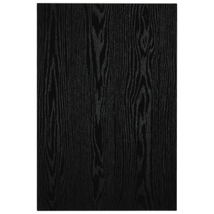 Set Mobili da Bagno 2 pz Ceramica Nero 279336