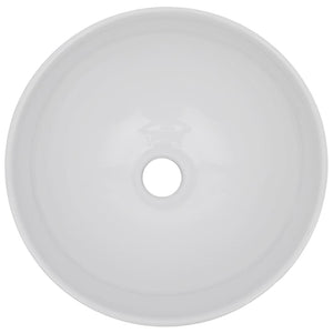 Set Mobili da Bagno 2 pz Ceramica Nero 279338