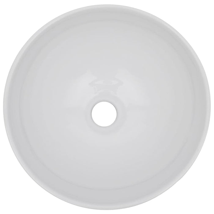 Set Mobili da Bagno 2 pz Ceramica Nero 279338