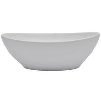 Set Mobili da Bagno 2 pz Ceramica Bianco 279339