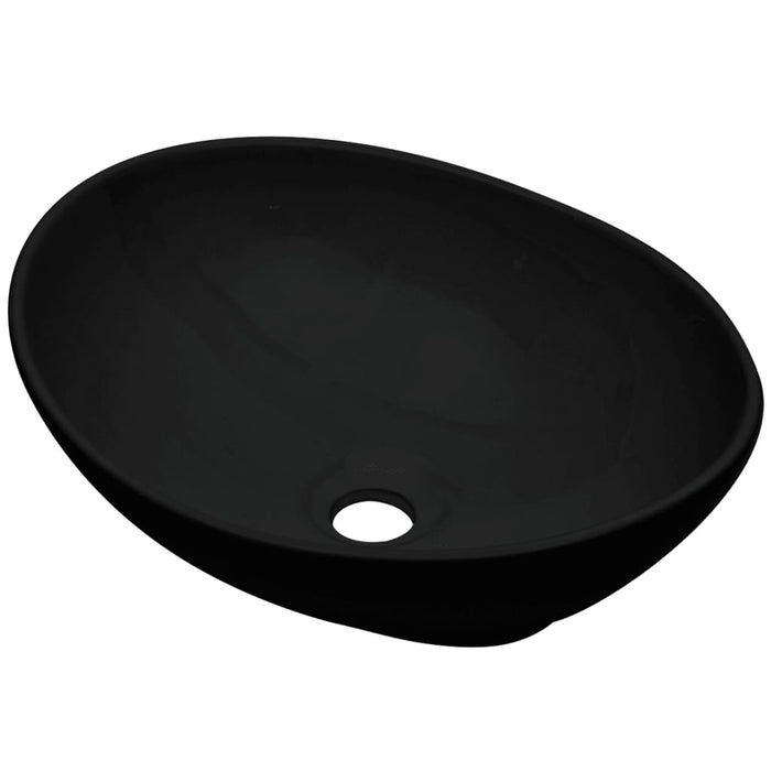 Set Mobili da Bagno 2 pz Ceramica Bianco 279340