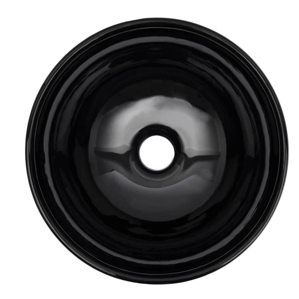 Set Mobili da Bagno 2 pz Ceramica Bianco 279342